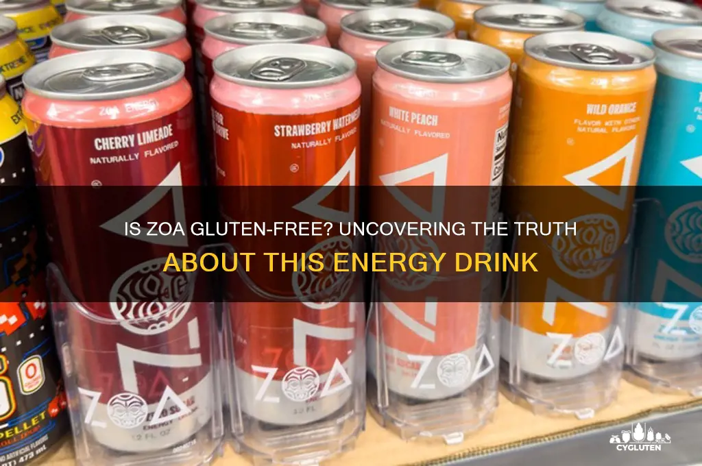 is zoa gluten free