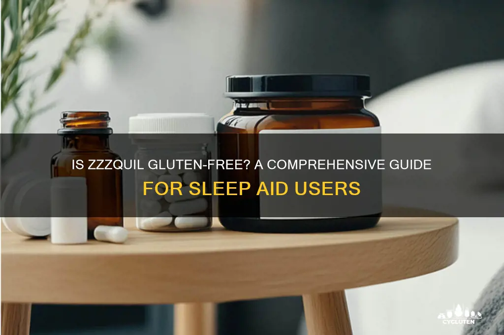 is zquil gluten free