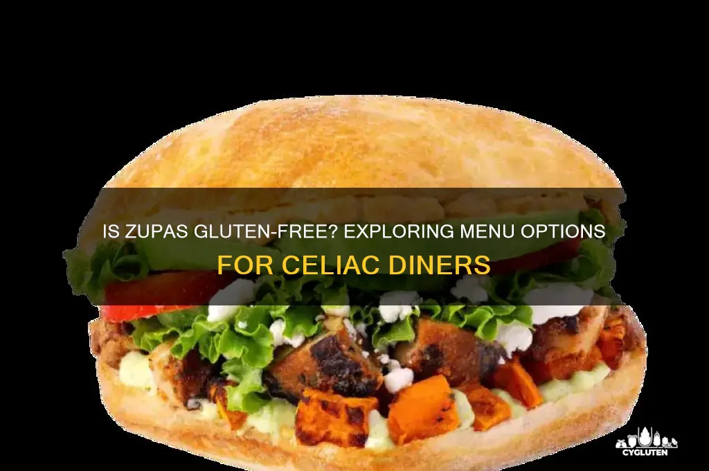 is zupas gluten free