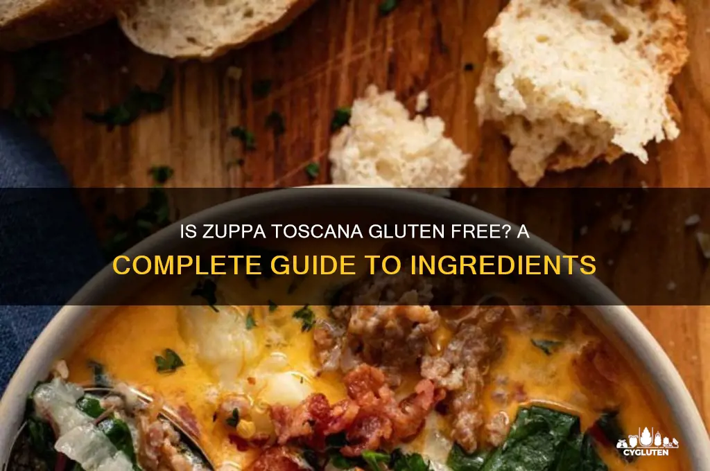 is zuppa toscana gluten free