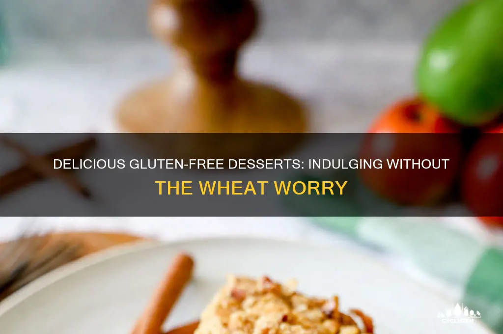 what dessert is gluten free