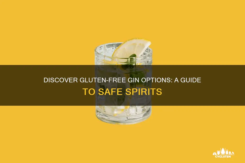 what gin is gluten free
