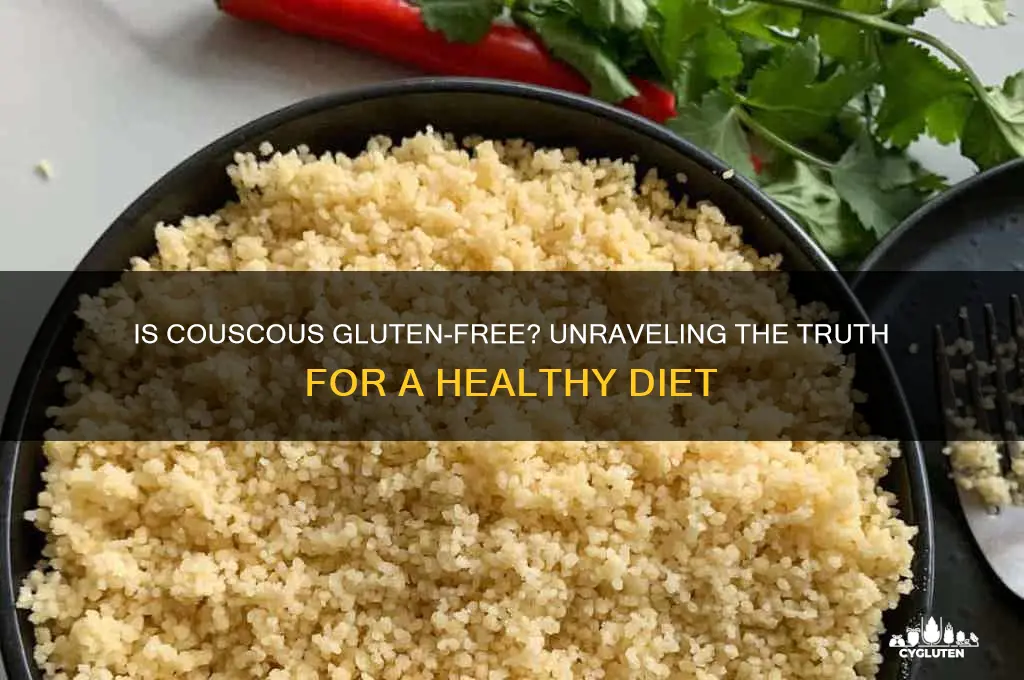 what is couscous gluten free