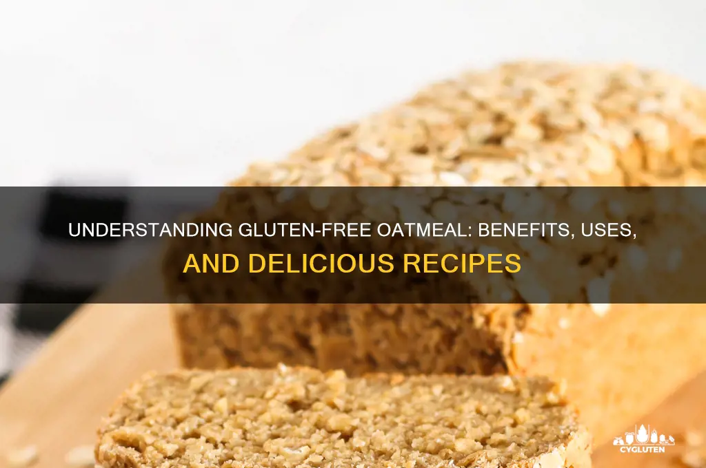 what is gluten free oatmeal