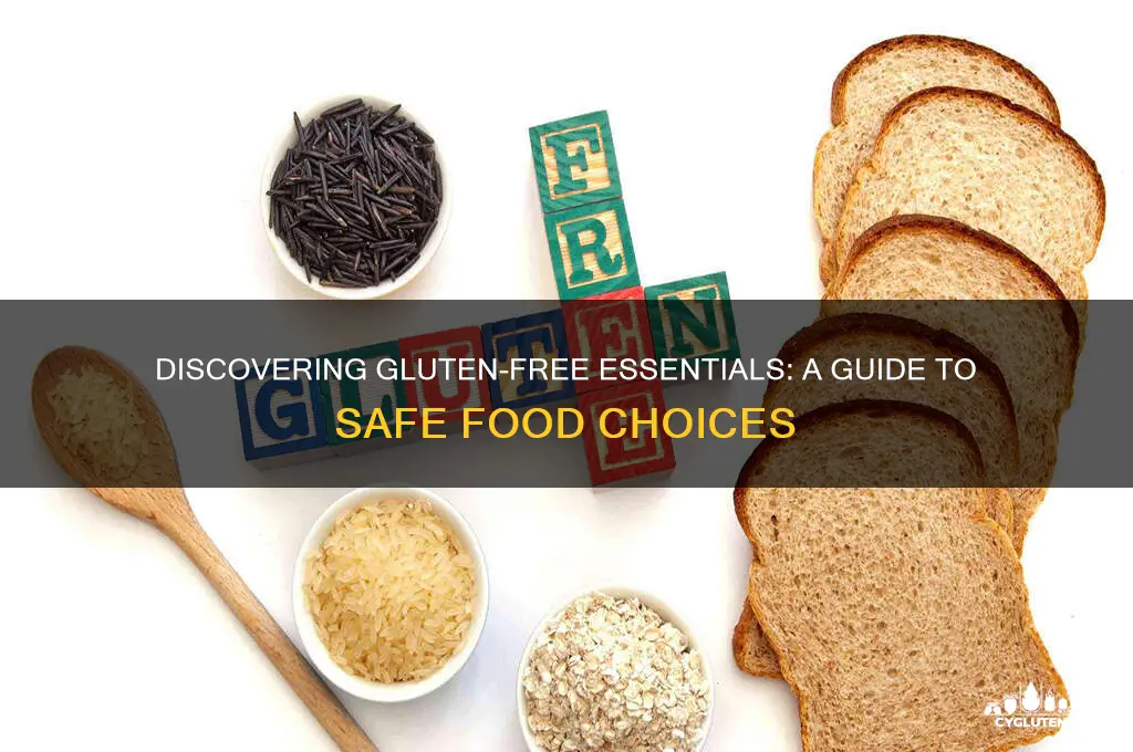 what items are gluten free