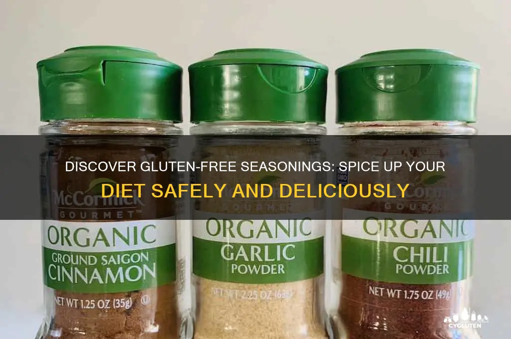 what seasonings are gluten free