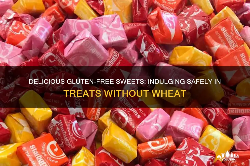 what sweets are gluten free