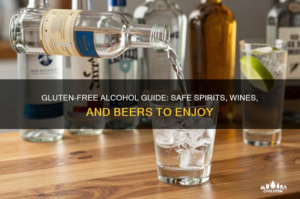 which alcohols are gluten free