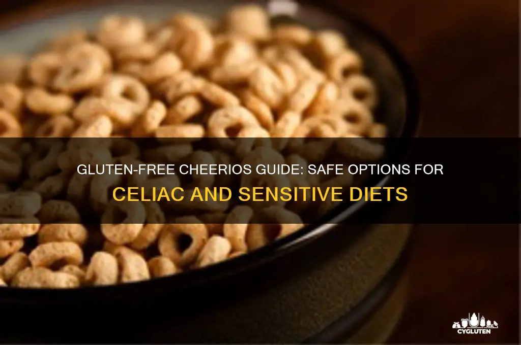which cheerios are gluten free