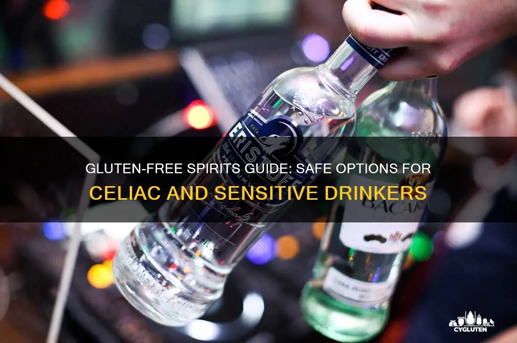 which spirits are gluten free